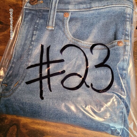 Madewell Jeans 28 Stovepipe High Rise Manchester Wash AN335 Tummy Control - Picture 13 of 13